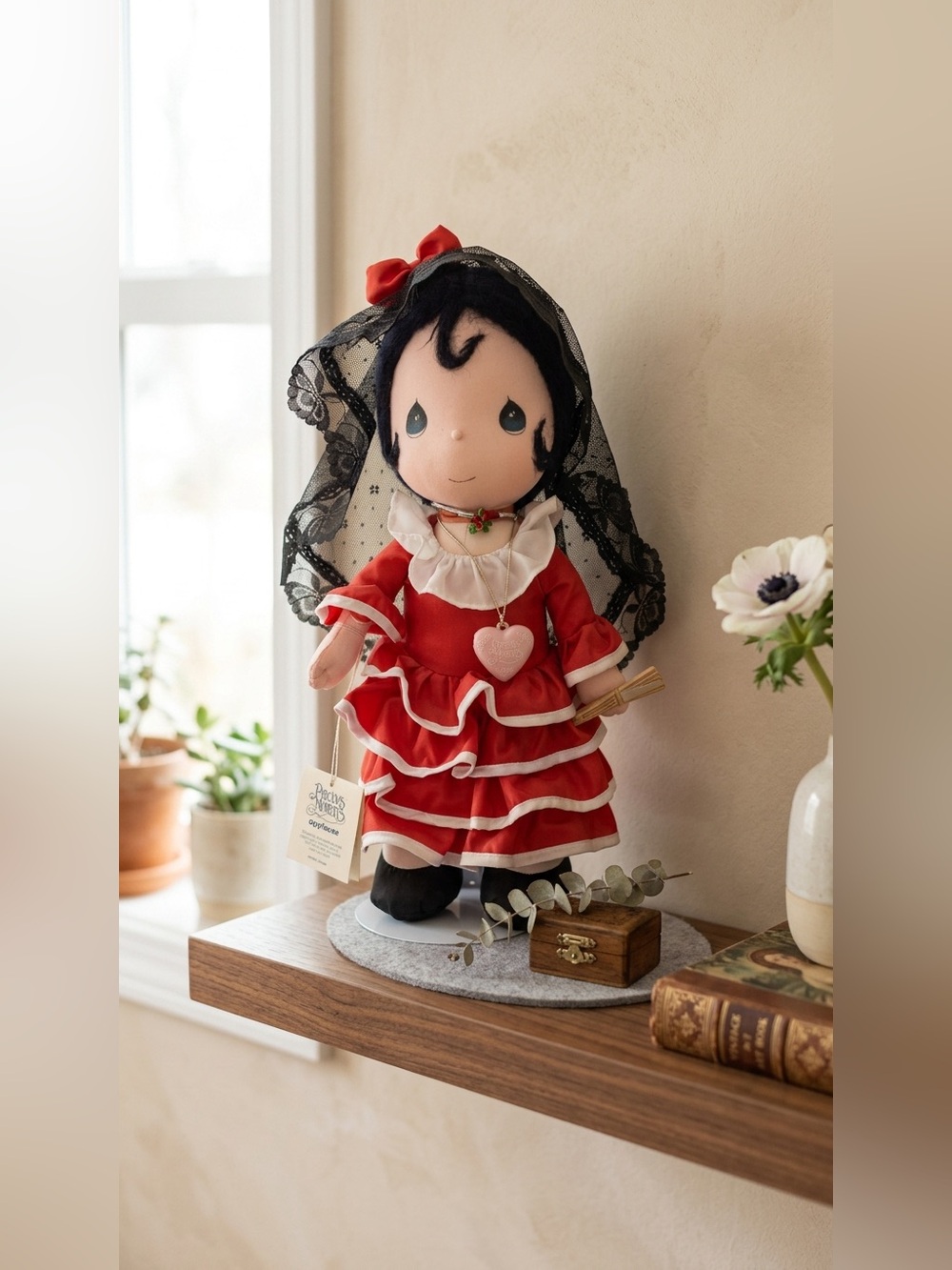 Vintage 1985 Precious Moments Applause Spanish Style Plush Doll